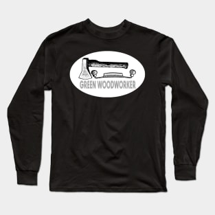 Green Woodworker Carpenter Long Sleeve T-Shirt